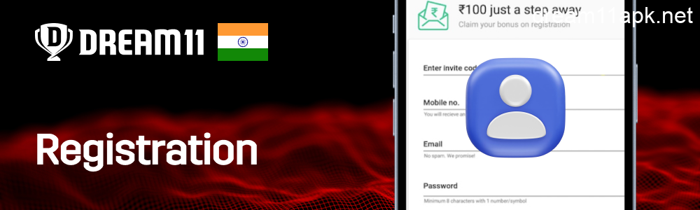 Terms Registration in Dream11 India